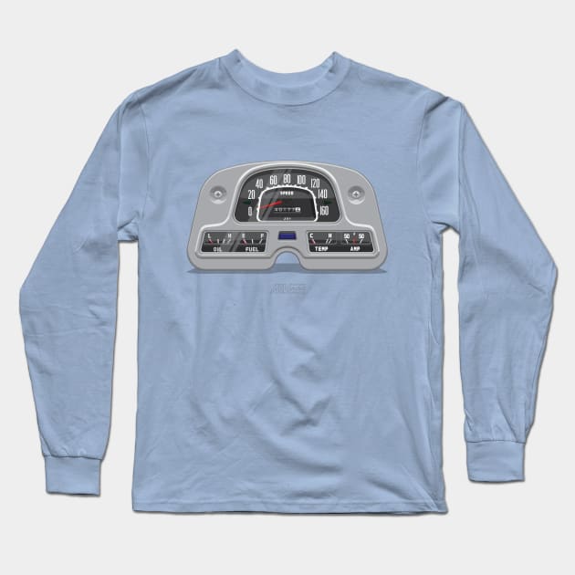 LAND CRUISER FJ40 series Instrument Panel Long Sleeve T-Shirt by ARVwerks